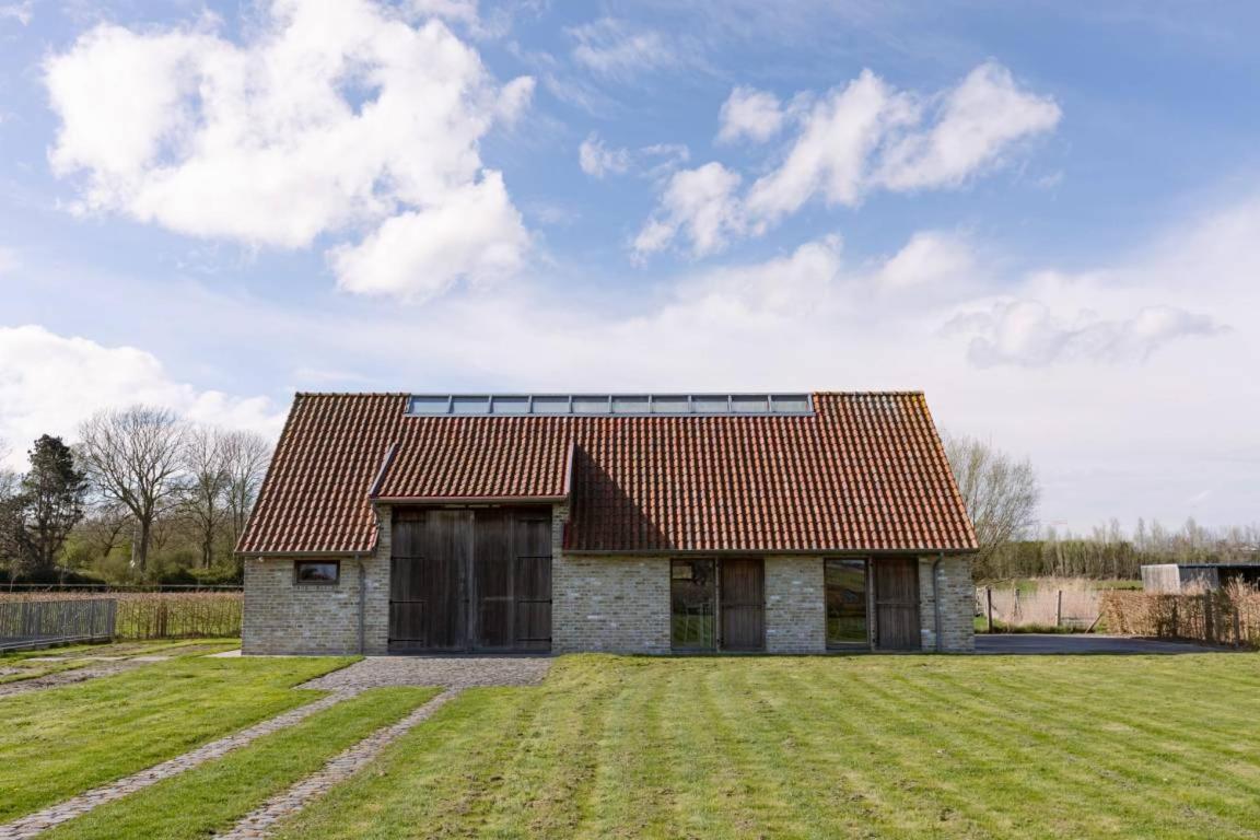 Schravenhoek Met Indoorzwembad En Sauna Veurne Kültér fotó